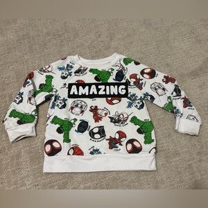 Marvel Toddler SpiderMan Spidey Sweatshirt 3T